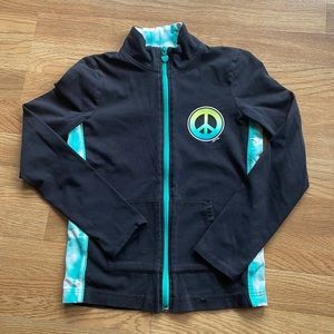 + JUSTICE + Peace Sign Top